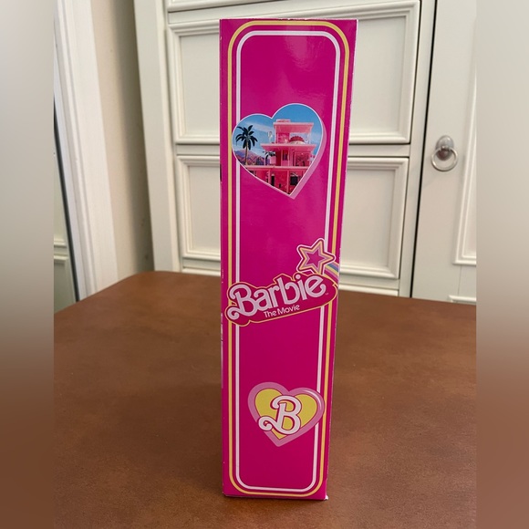 Barbie in pink gingham dress from Barbie The Movie Margot R NRFB NWT ๐Host Pick๐ - Picture 7 of 8